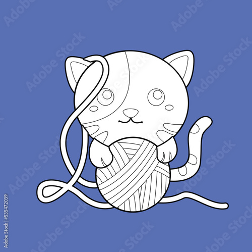 Cute Cats Pet Animals Indoor Digital Stamp