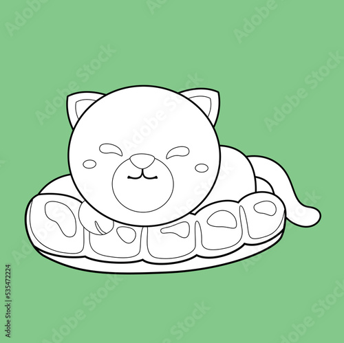 Cute Cats Pet Animals Indoor Digital Stamp