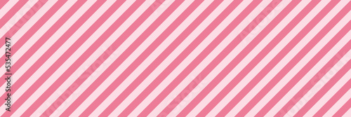 Pink candy diagonal seamless striped pattern. Wallpaper and background.
