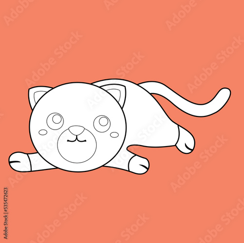 Cute Cats Pet Animals Indoor Digital Stamp