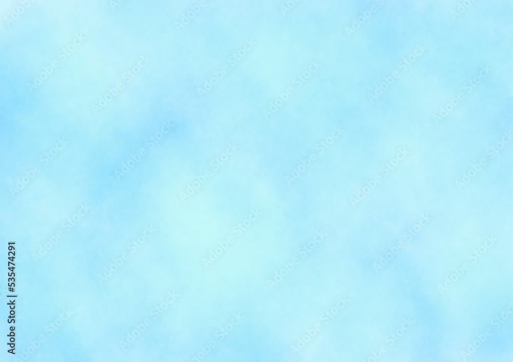 sky blue watercolor space abstract background