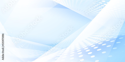 Modern abstract blue and white technology background design vector illustration