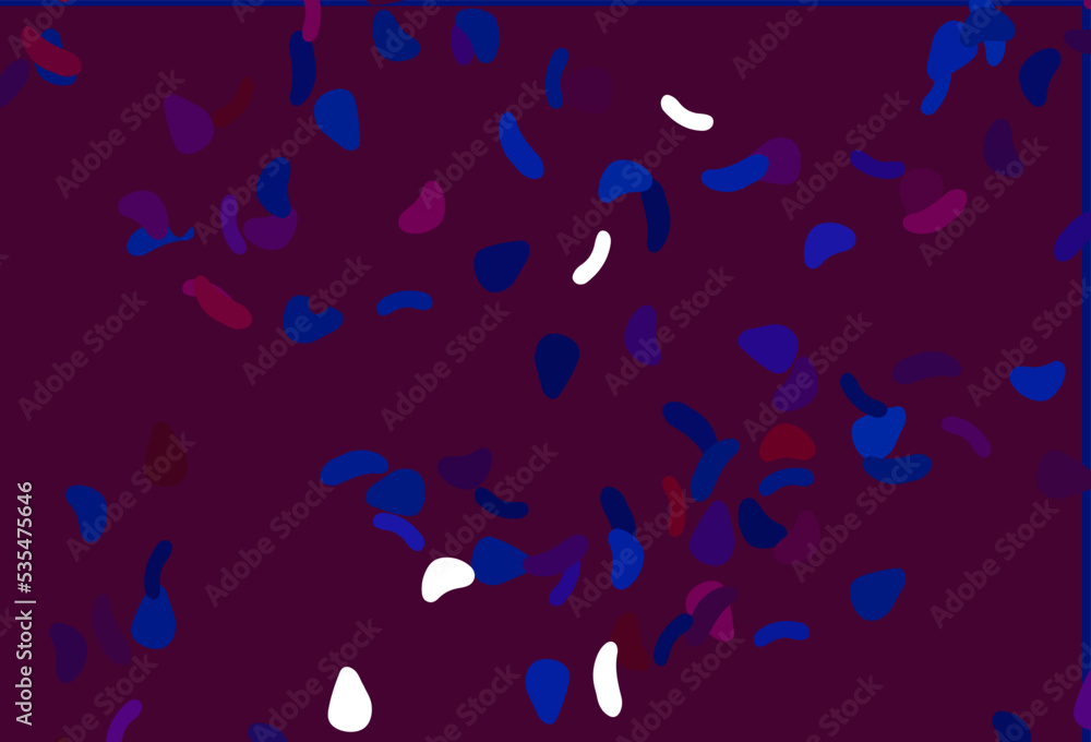 Light Blue, Red vector backdrop with abstract shapes. Light Blue, Red vector backdrop with abstract shapes.