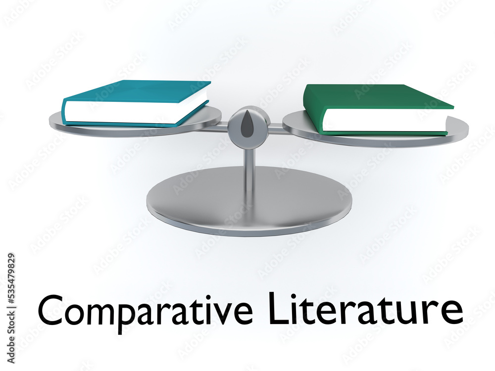 Comparative Literature concept Stock Illustration Adobe Stock