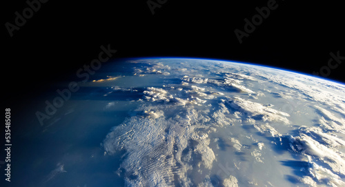 earth in space