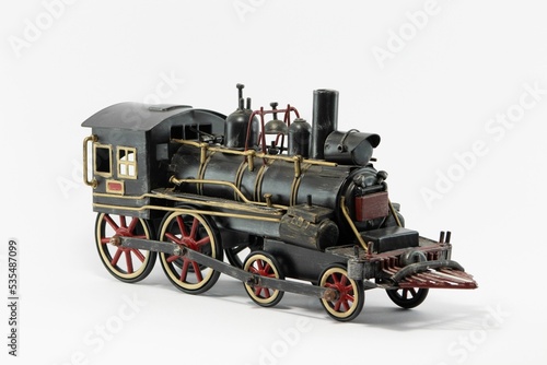 Model of a locomotive photo