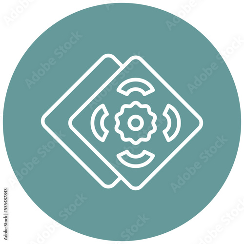 Handkerchief Icon Style