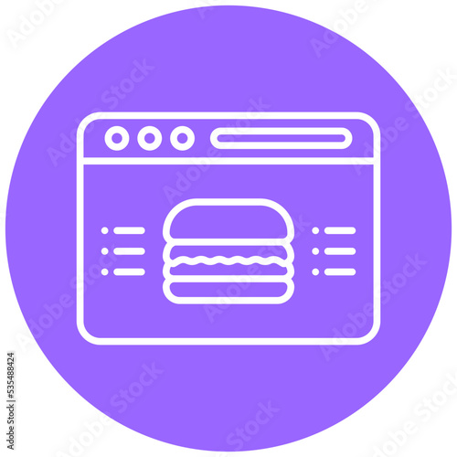 Food Blog Icon Style