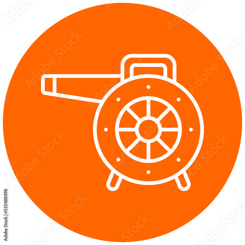 Air Blowers Icon Style