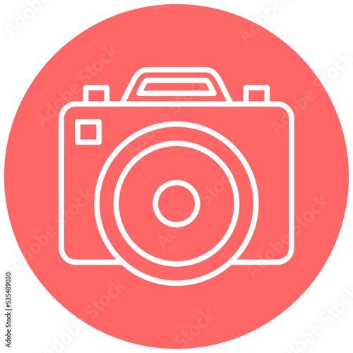 Dslr Camera Icon Style