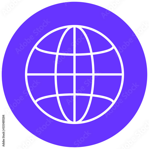 Globe Icon Style