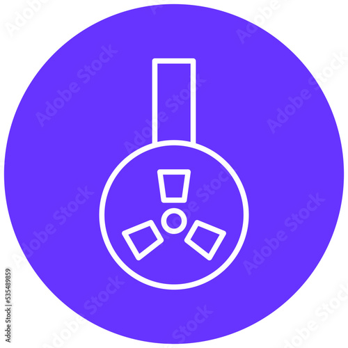Toxic Chemical Icon Style
