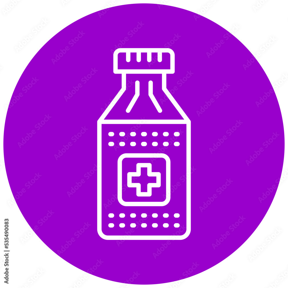 Pills Bottle Icon Style Pills Bottle Icon Style