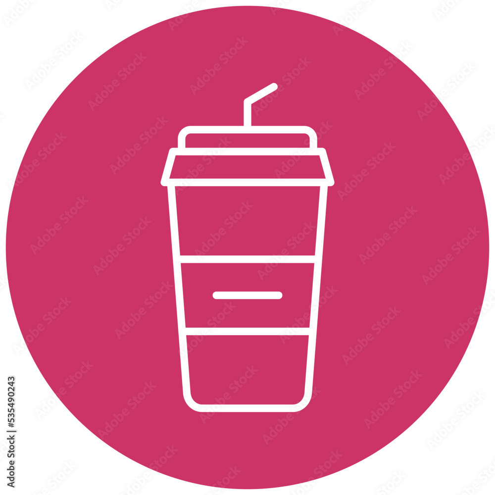 Coffee Takeaway Icon Style Coffee Takeaway Icon Style