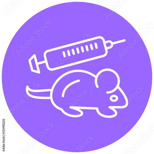 Genetic Modification Animals Icon Style