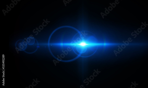 Lens flare glowing spark light effect. Laser beams, horizontal light rays. Beautiful light flares. Glowing streaks on light background. Luminous abstract sparkling lined background.