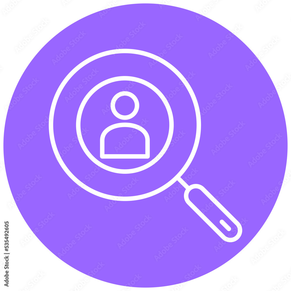 Employees Search Icon Style Employees Search Icon Style