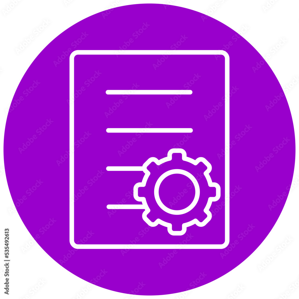 Documents Management Icon Style Documents Management Icon Style