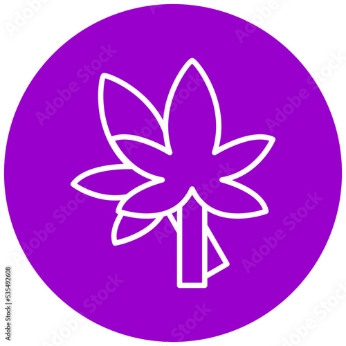 Marijuana Icon Style
