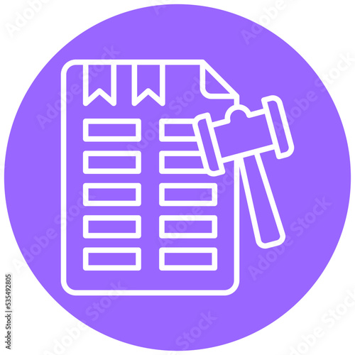 Attorney Icon Style