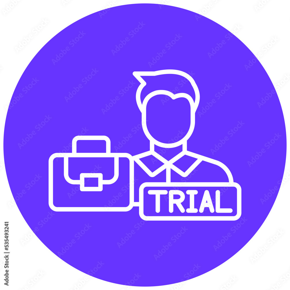 Job Trial Icon Style