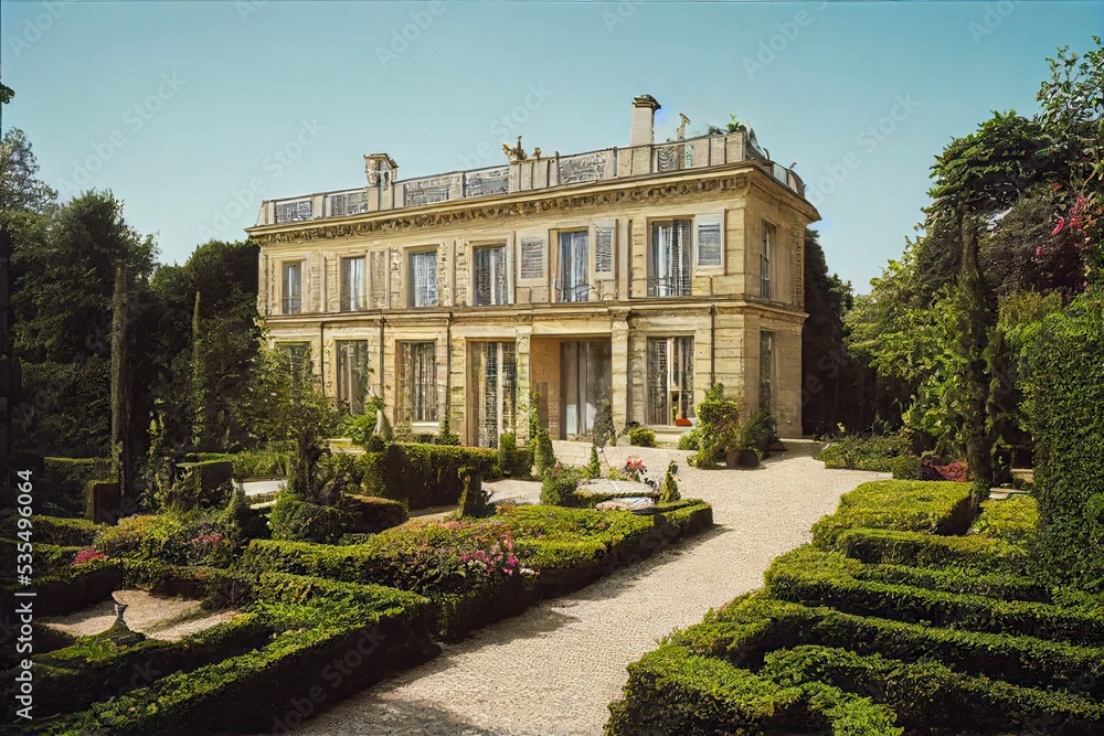 Obraz premium French style palace