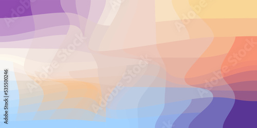 Abstract mosaic in trendy colors. Colorful abstract gradient consisting of rectangles. Spectral dynamic background of square shape. Geometric collection. Vector.