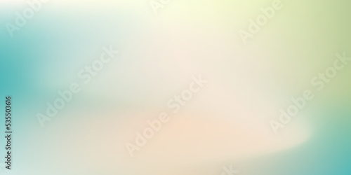 Gentle fresh gradient with waves of different colors. Complex gradient of different colors, horizontal image. Vector gradient suitable for the Internet and printing.