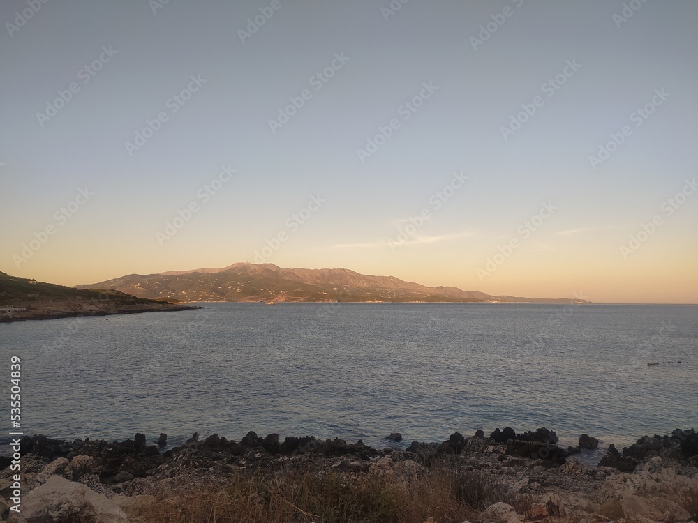 Relaxing holidays, beautiful beaches and sea, Ksamil, Albania Relaxing holidays, beautiful beaches and sea, Ksamil, Albania