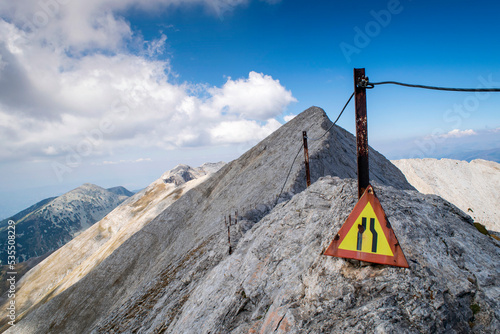 Koncheto and Vihren peak, Pirin, Bulgaria photo