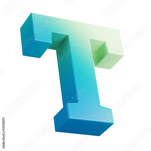 3D cartoon user interface illustration of a tea cup or cup with hot beverage icon on an isolated background. With studio lighting and a gradient colourful texture. 3D rendering