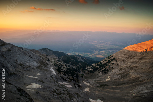 Koncheto and Vihren peak, Pirin, Bulgaria