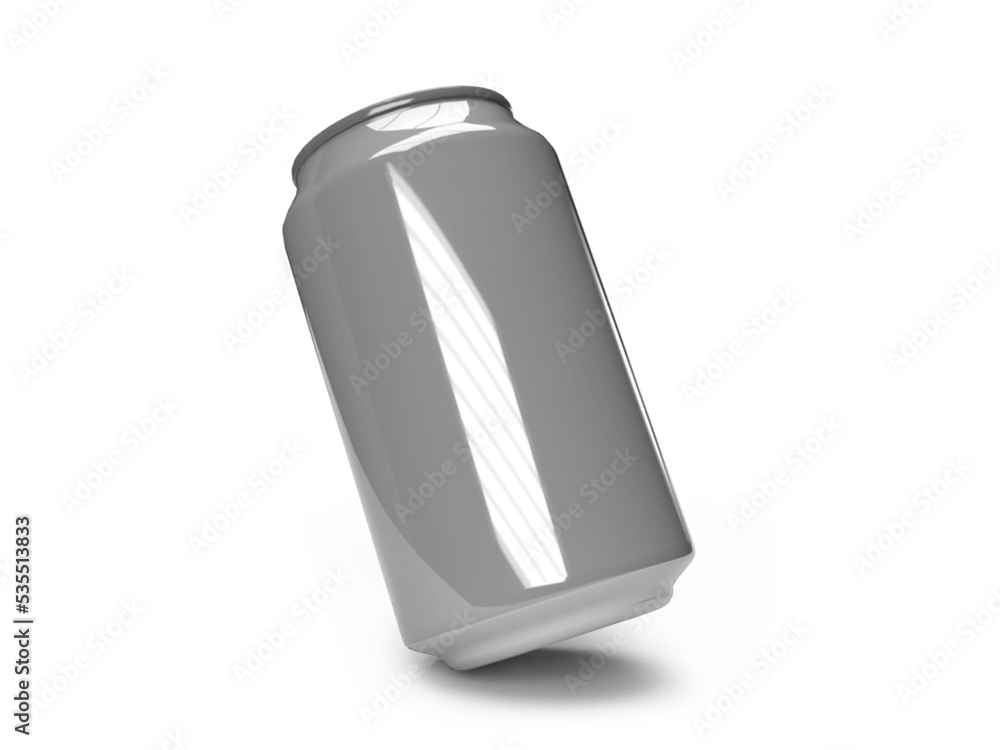Soda Drink Can 3D Illustration Mockup Scene Soda Drink Can 3D Illustration Mockup Scene