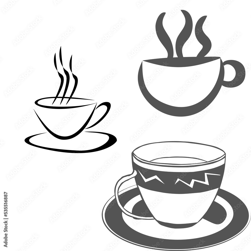 Obraz premium coffee cup icon