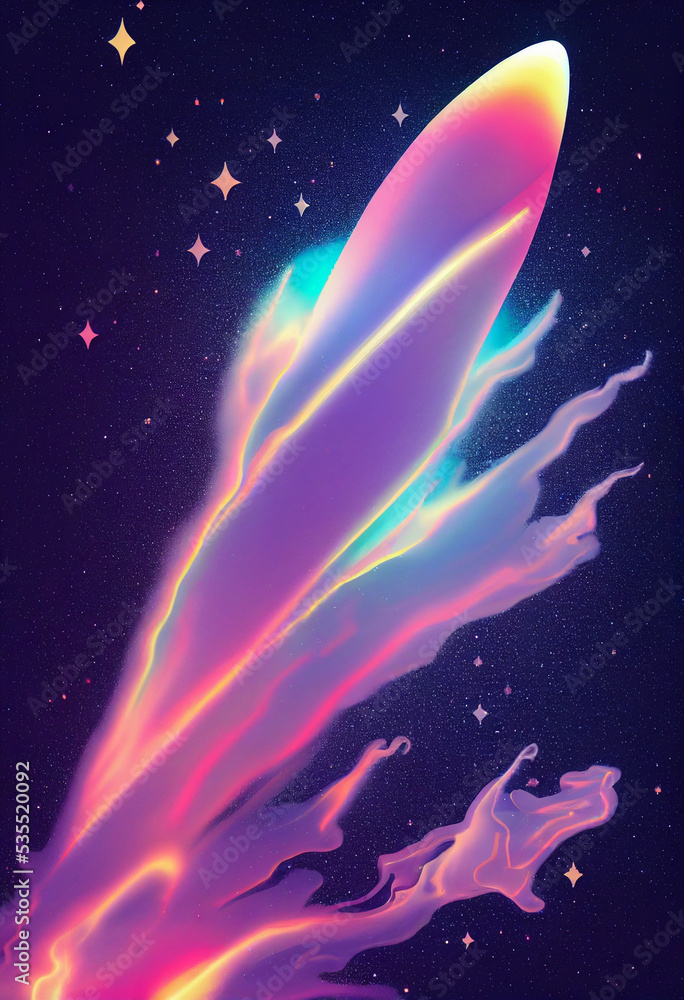 Fototapeta premium Abstract Space Art