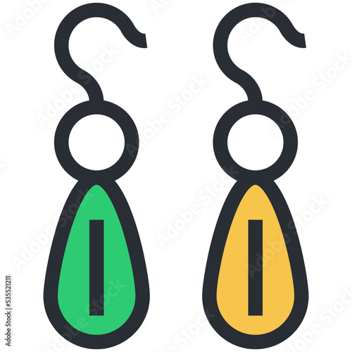 Earring Vector Icon
