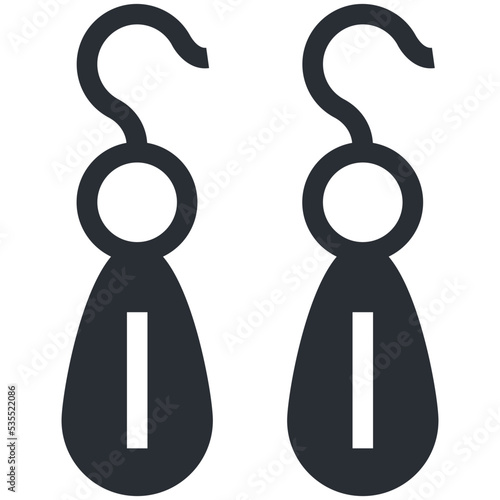 Earring Vector Icon