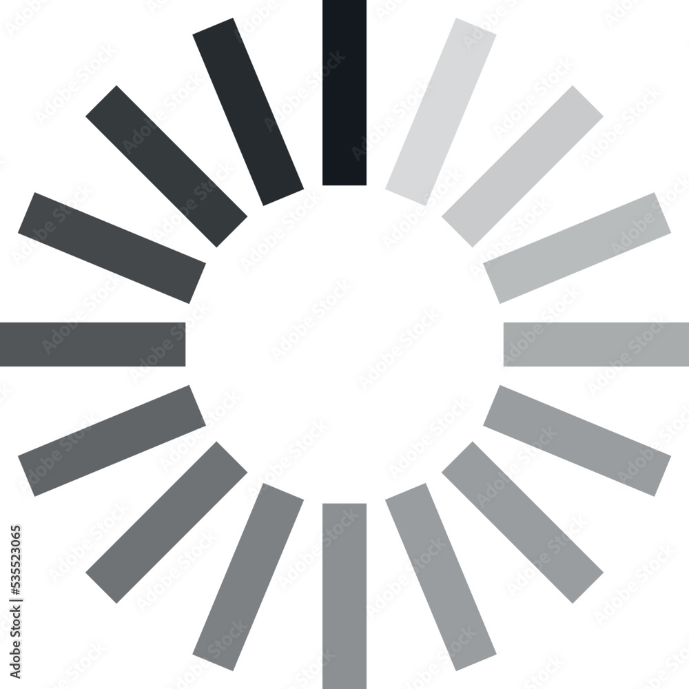 Loading cursor icon. Progress circle. Waiting symbol Loading cursor icon. Progress circle. Waiting symbol