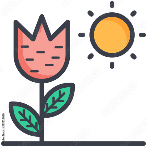 Chlorophyll Vector Icon