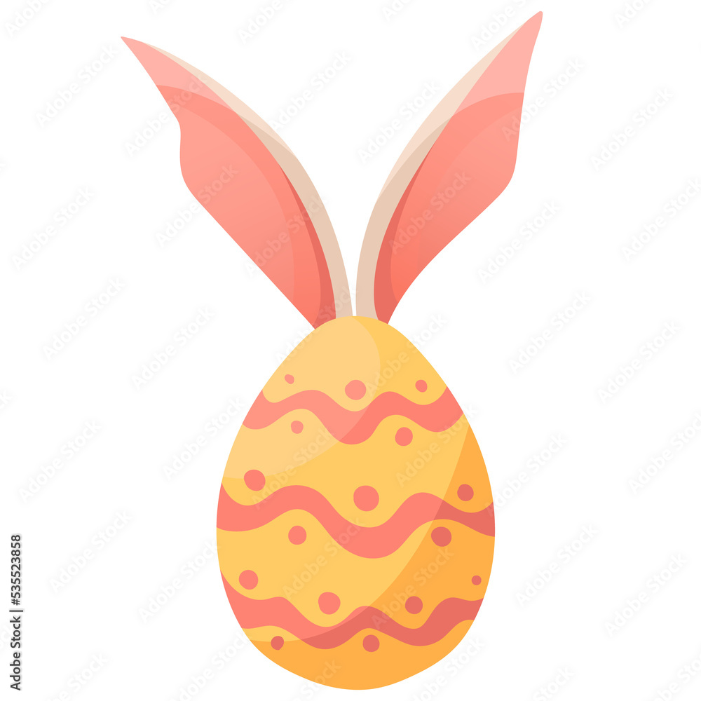 Fototapeta premium Cute rabbit bunny character