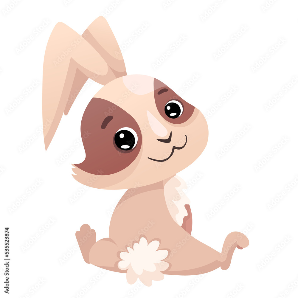 Cute rabbit bunny character Cute rabbit bunny character