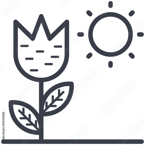 Chlorophyll Vector Icon