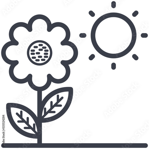Chlorophyll Vector Icon