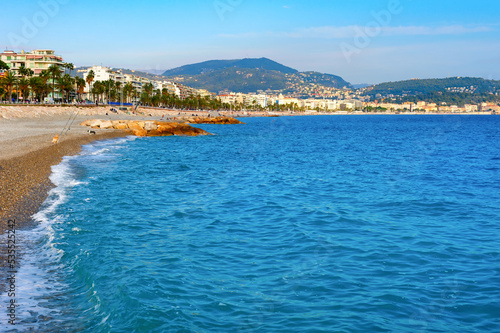 Sea beach rivera Nice France