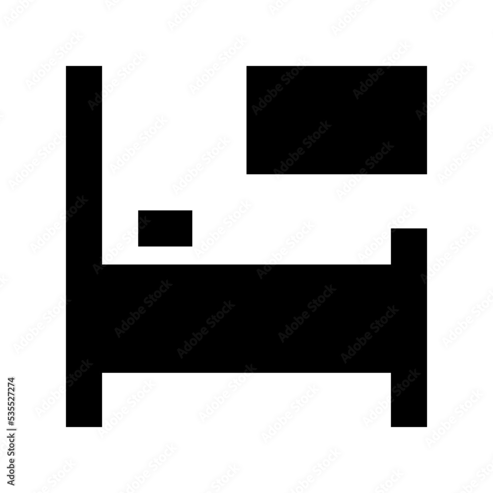 Spa Bed Vector Icon Spa Bed Vector Icon