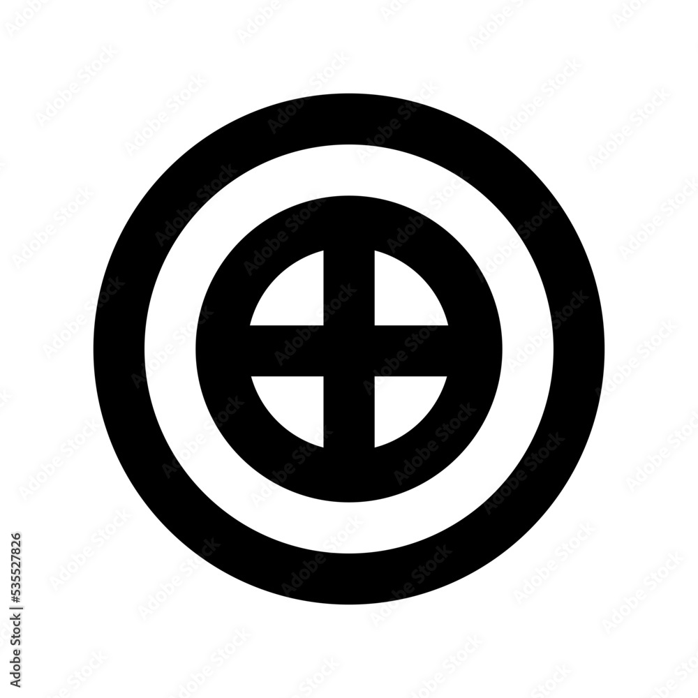 Cucumber Slice Vector Icon Cucumber Slice Vector Icon