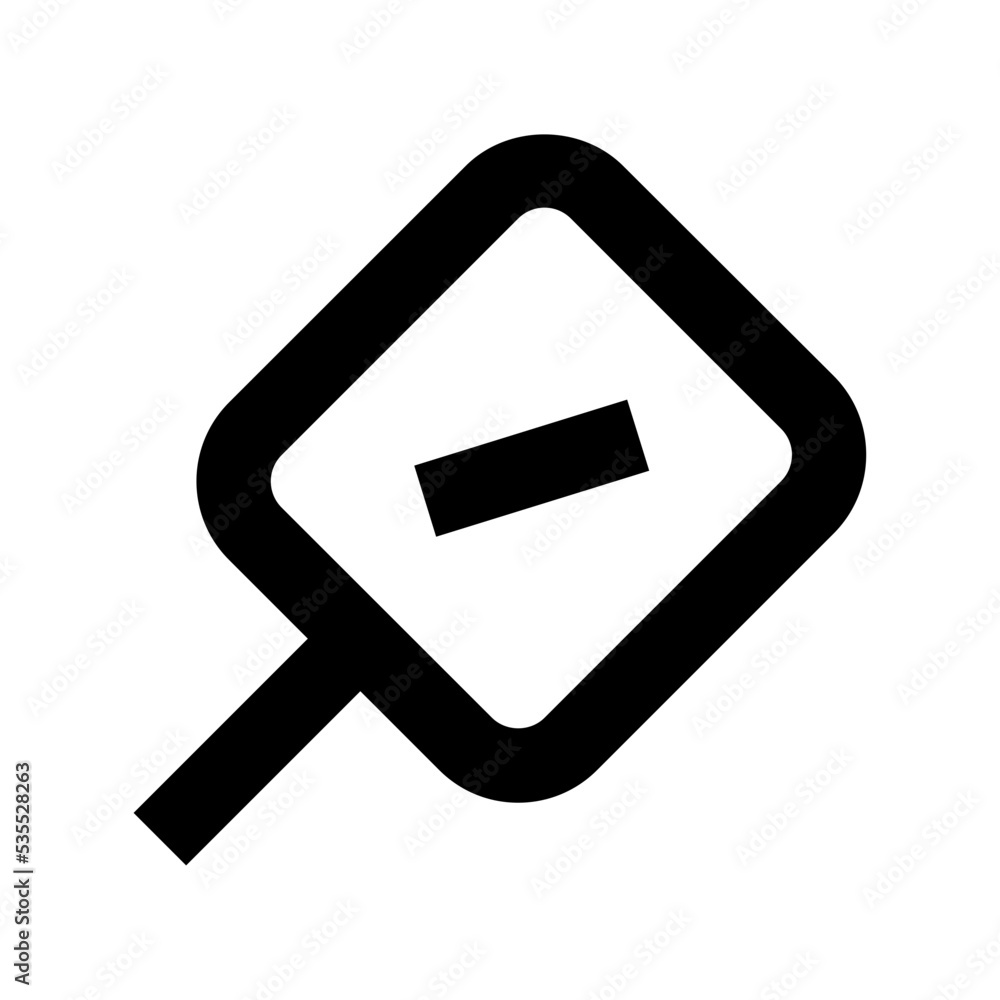 Hand Mirror Vector Icon Hand Mirror Vector Icon