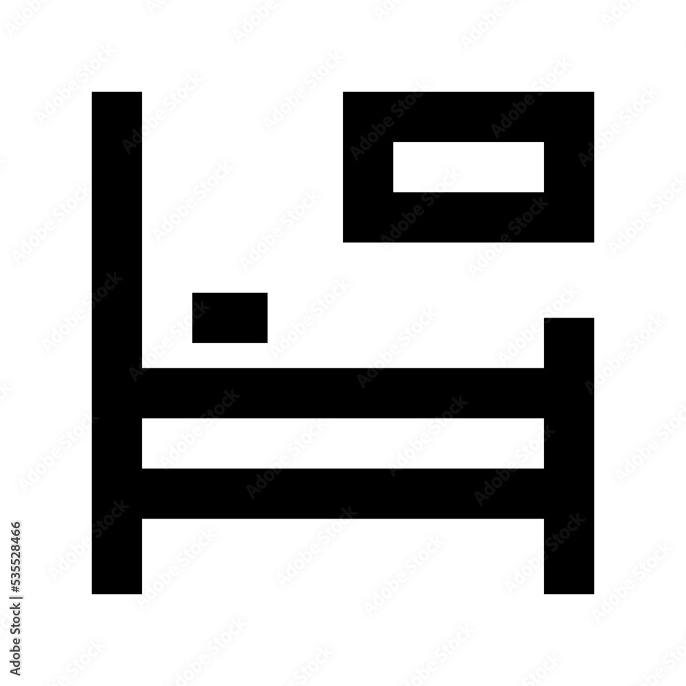Spa Bed Vector Icon Spa Bed Vector Icon