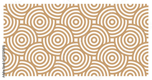 Abstract Circle Seamless Pattern Background