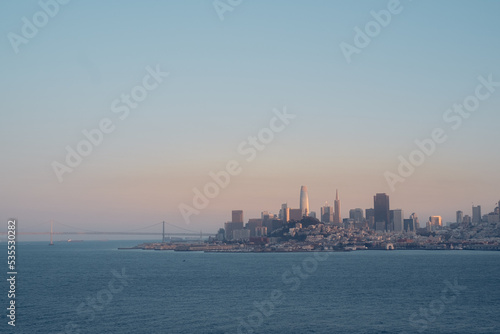 View of the city of San Francisco, California from Alcatraz Island © Marco Bonomo